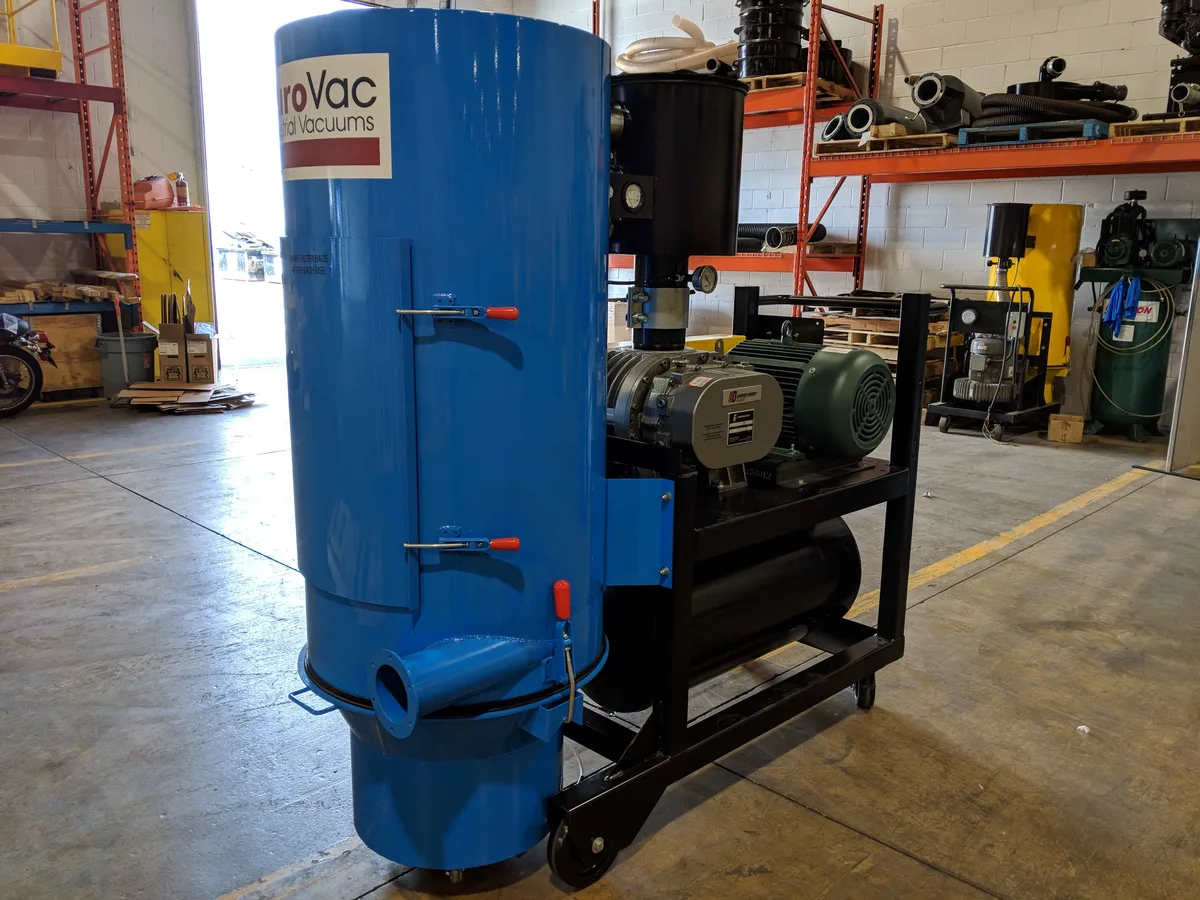 DuroVac DVP industrial vacuum equipment