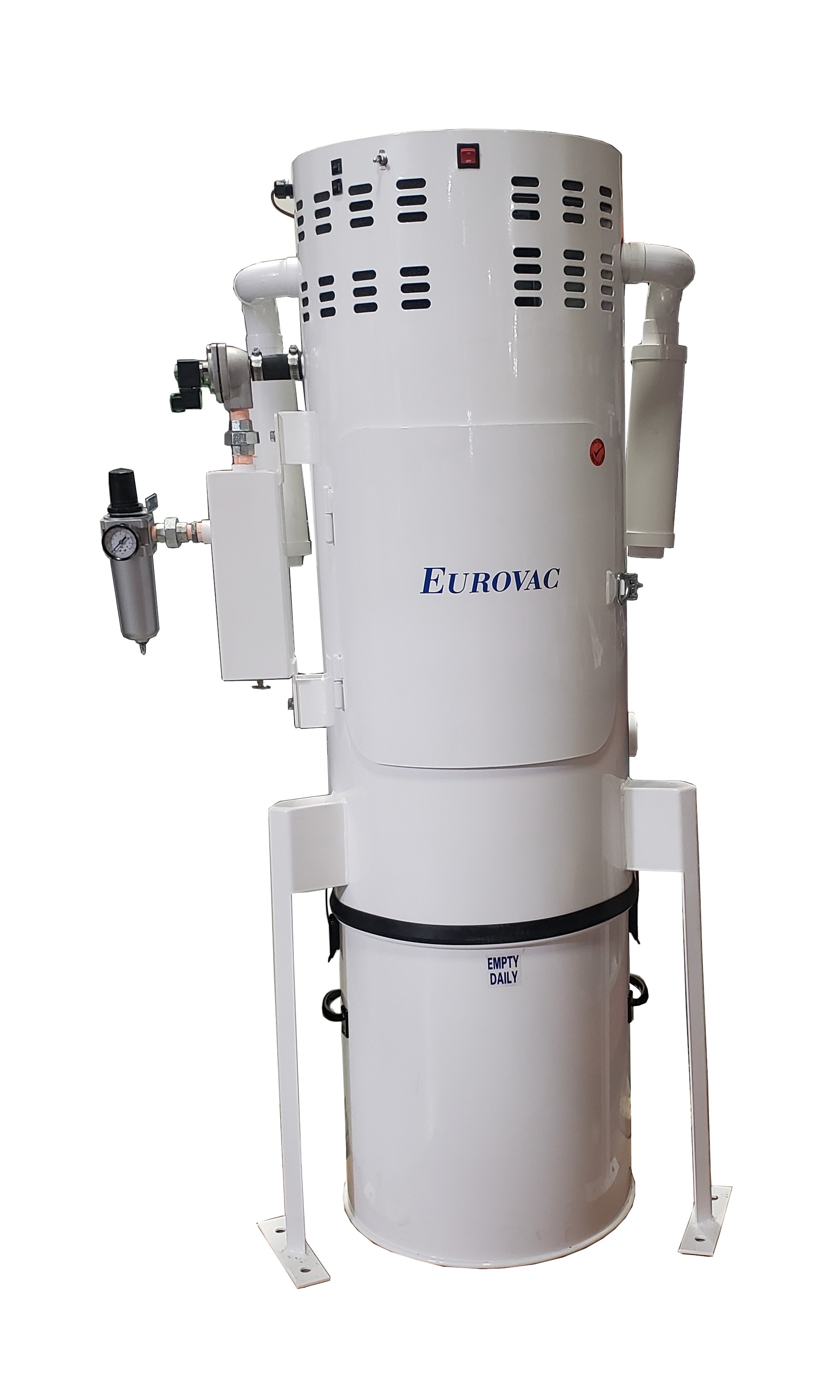 Eurovac centrifugal multi-stage vacuum producer for industrial central vacuum systems